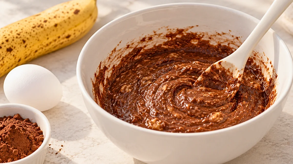 Brownie de banana