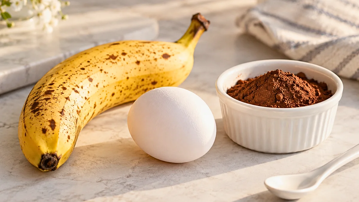 Brownie de banana